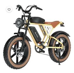 Assembled New JANSNO X70 E-Bike 750W Motor Dual 48V 34Ah Batteries Electric Bike 20" Fat Tires
