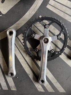 Vintage Shimano 170mm crankset