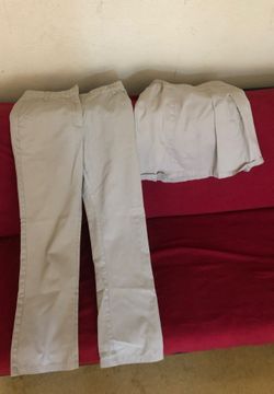 Girls khakis uniforms