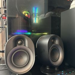Steel Series Arena 7 Rgb Bluetooth Speakers. 