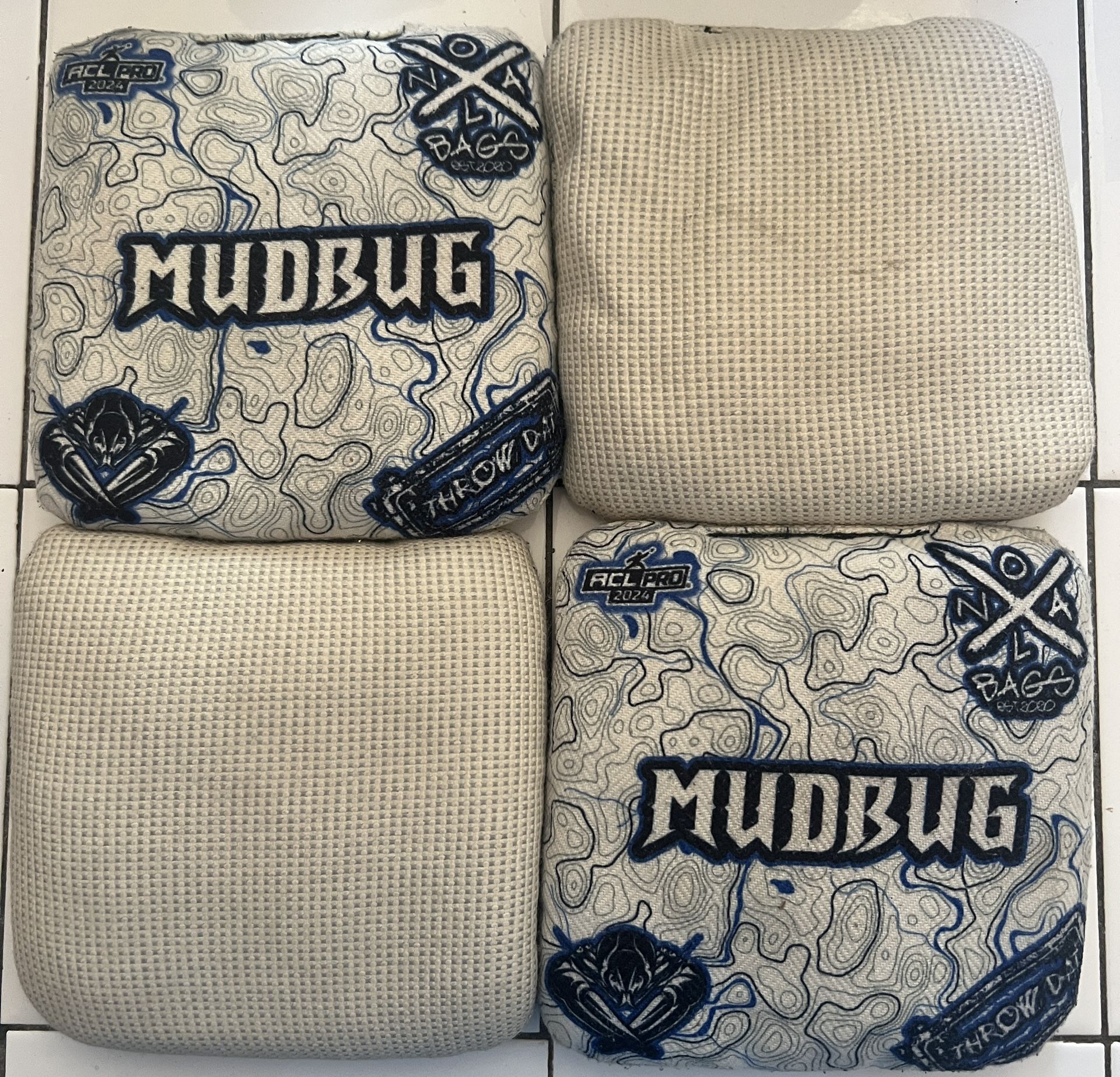 Mudbug cornhole bags