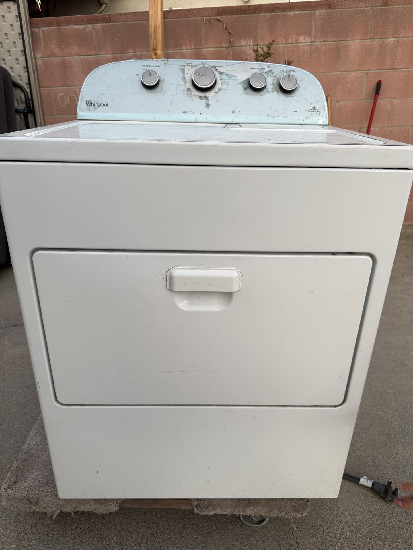 Electric whirlpool dryer