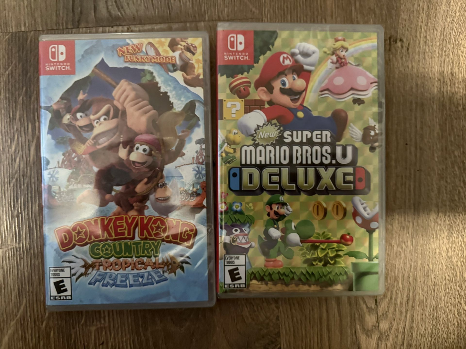 Donkey Kong Country Tropical Freeze And Super Mario Bros U Deluxe