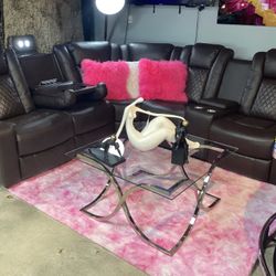 Beautiful Sofa Sectional With Power On Sale For $1199 It’s A Big Special Now We Got In Color Grey And Brown 