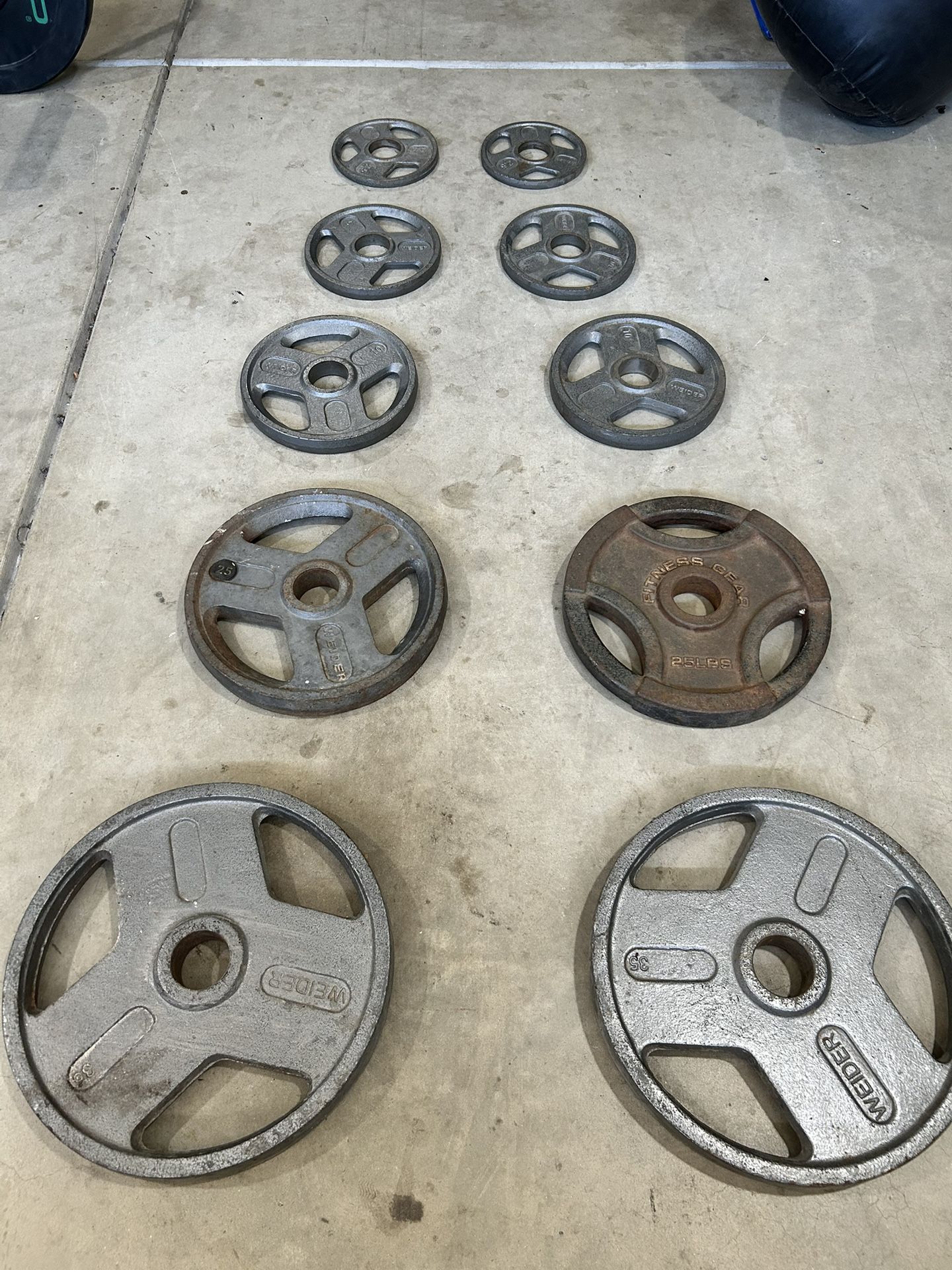 Olympic Weights 155lbs