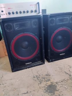 Radio Shack PA System