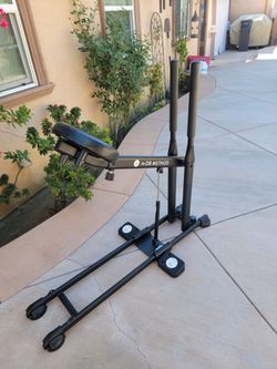 The  DB  Method home squat  exercise  machine