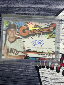 Buster posey autograph /25
