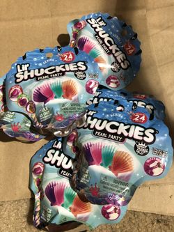 Lil Shuckies pearl party.