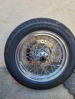 Genuine H.D. Front Tire & Rim 2009 Softail
