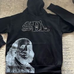 SDL Rhinestone hoodie✅💨