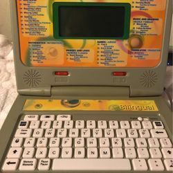 Bilingüe Laptop Children Computer 