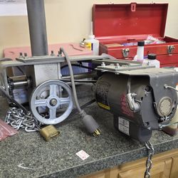 Two Heavy duty motorized pulleys