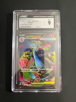 CGC 9 Mega Charizard X EX