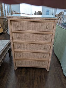 Henry Link Wicker World Coastal Bedroom Set