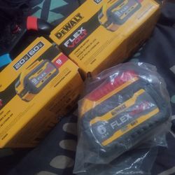 Two New  9 ah DeWalt Batteries One 6 ah Bundle 