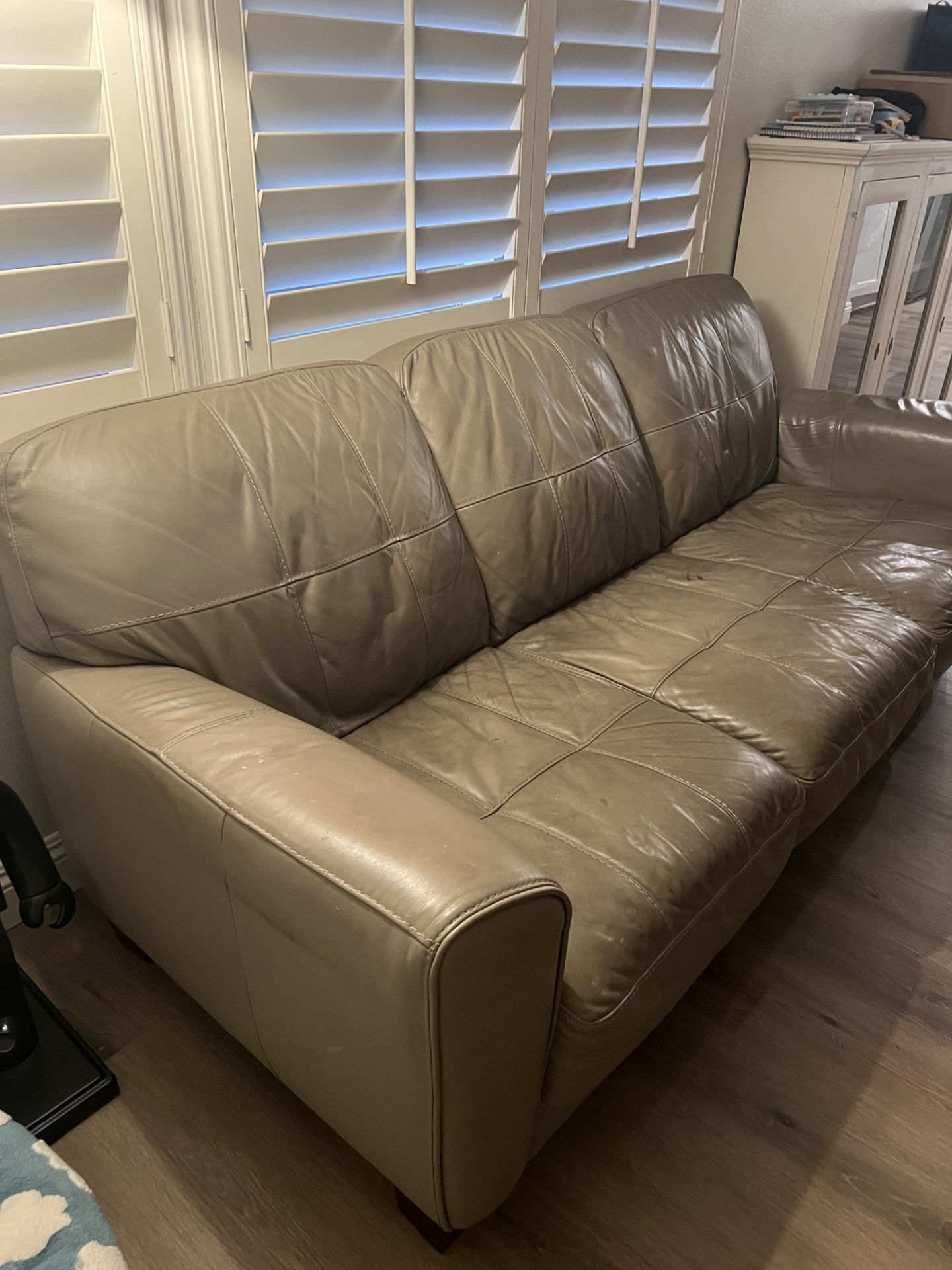 Leather Couch Sofa Macys CB2 Ethan Allen