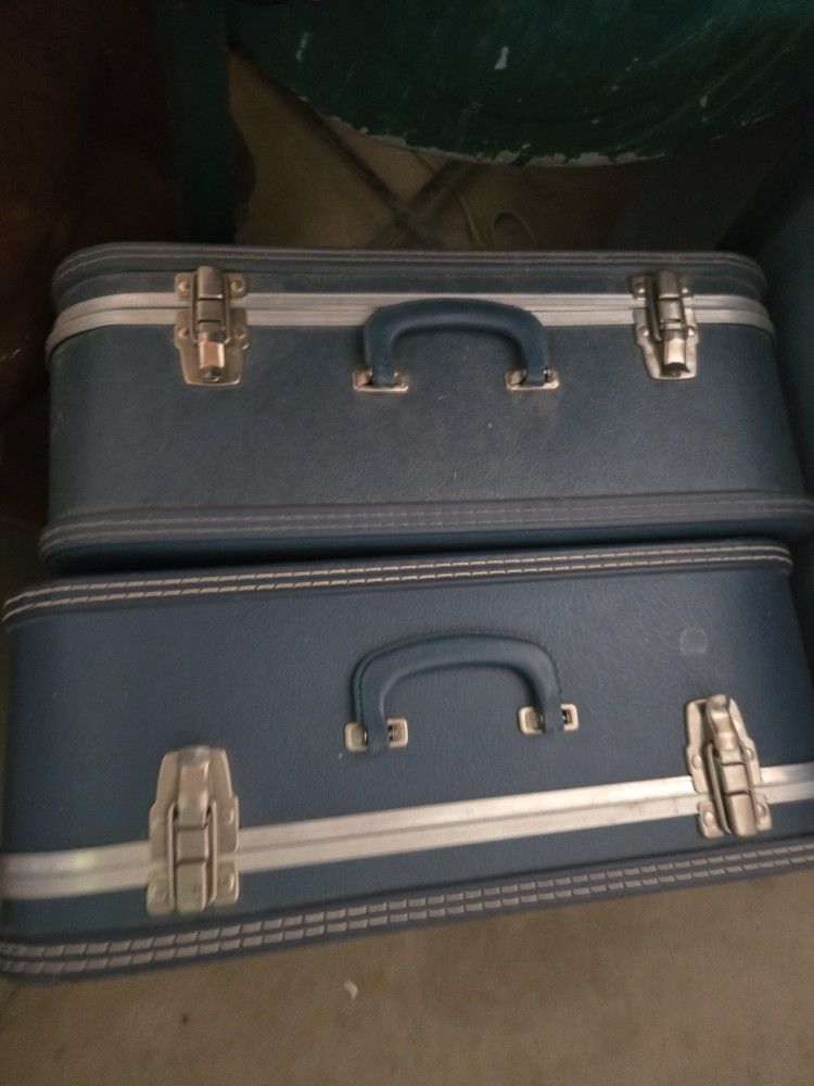 Vintage Hard Suit Cases