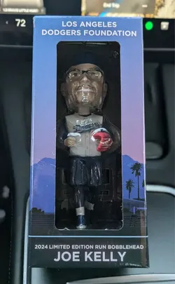 Joe Kelly Bobblehead 2024 Dodgers Sunset Run - New In Box