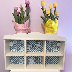 Shabby Chic Wall Display Shelf