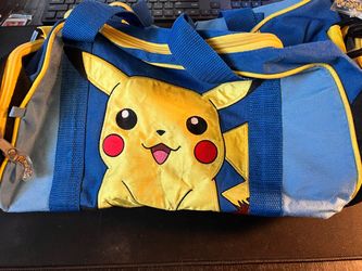 Vintage 1999 Pikachu Pokemon Duffle Bag