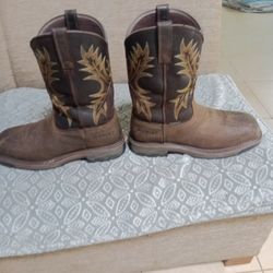 Ariat Steel Toe Work Boots Waterproof 