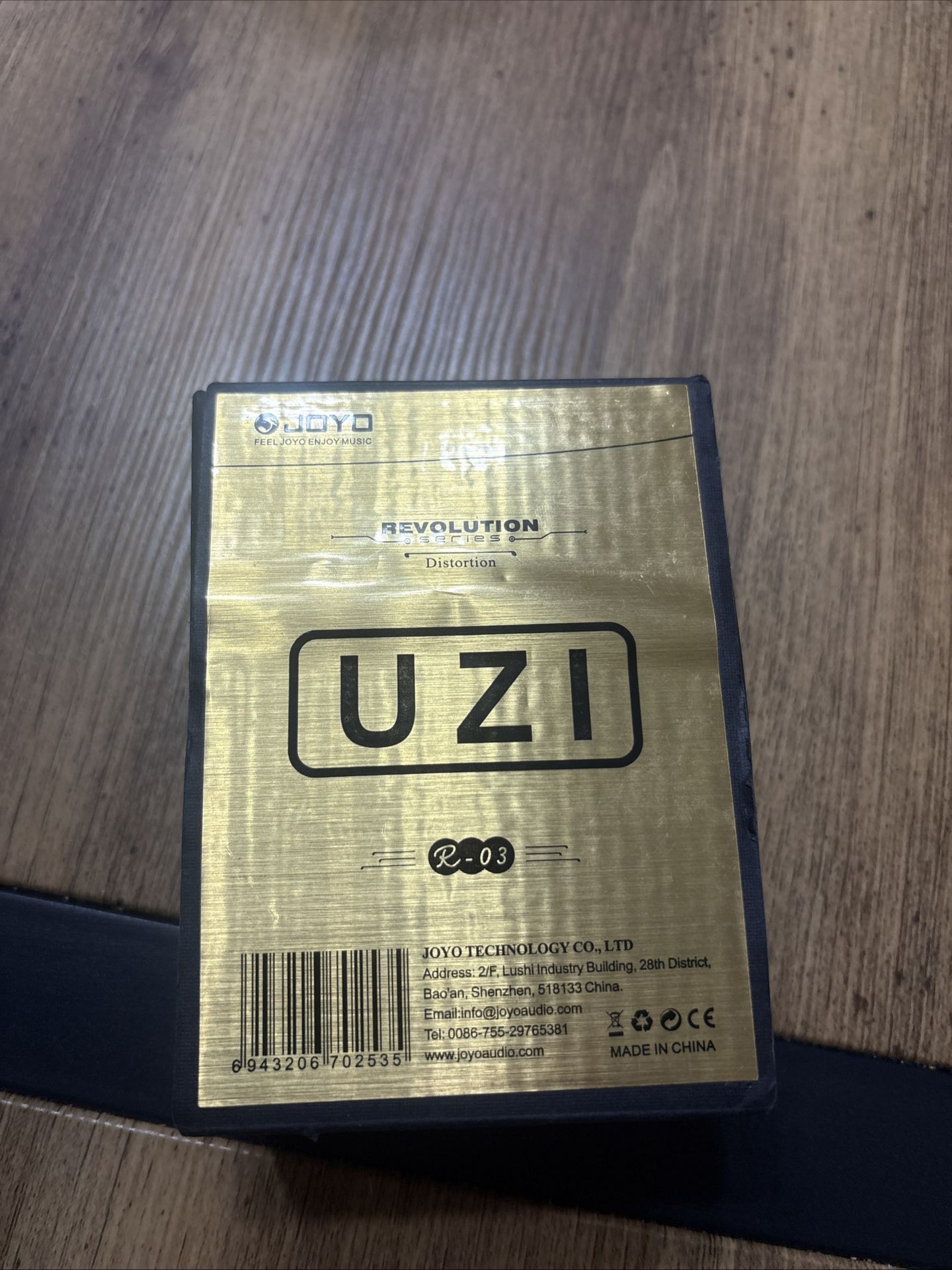 Joyo R-03 Uzi Distortion High Gain 3 Band EQ Bias Control Friedman BE-OD Clone