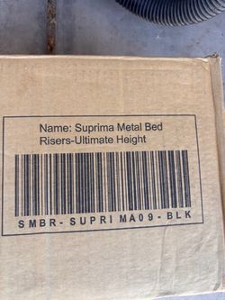 Suprima Metal Bed Risers Ultimate Height