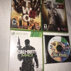 4x Xbox 360 Games for Sale!