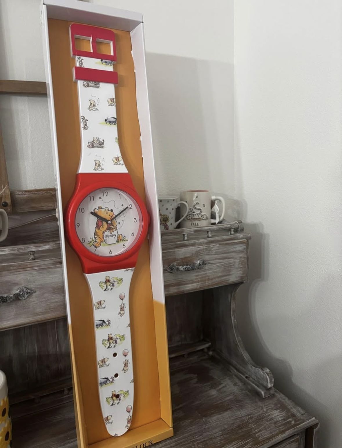 winnie the pooh watch wall clock