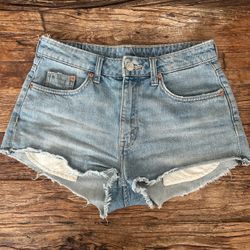 H&M Cut-Off Denim Shorts