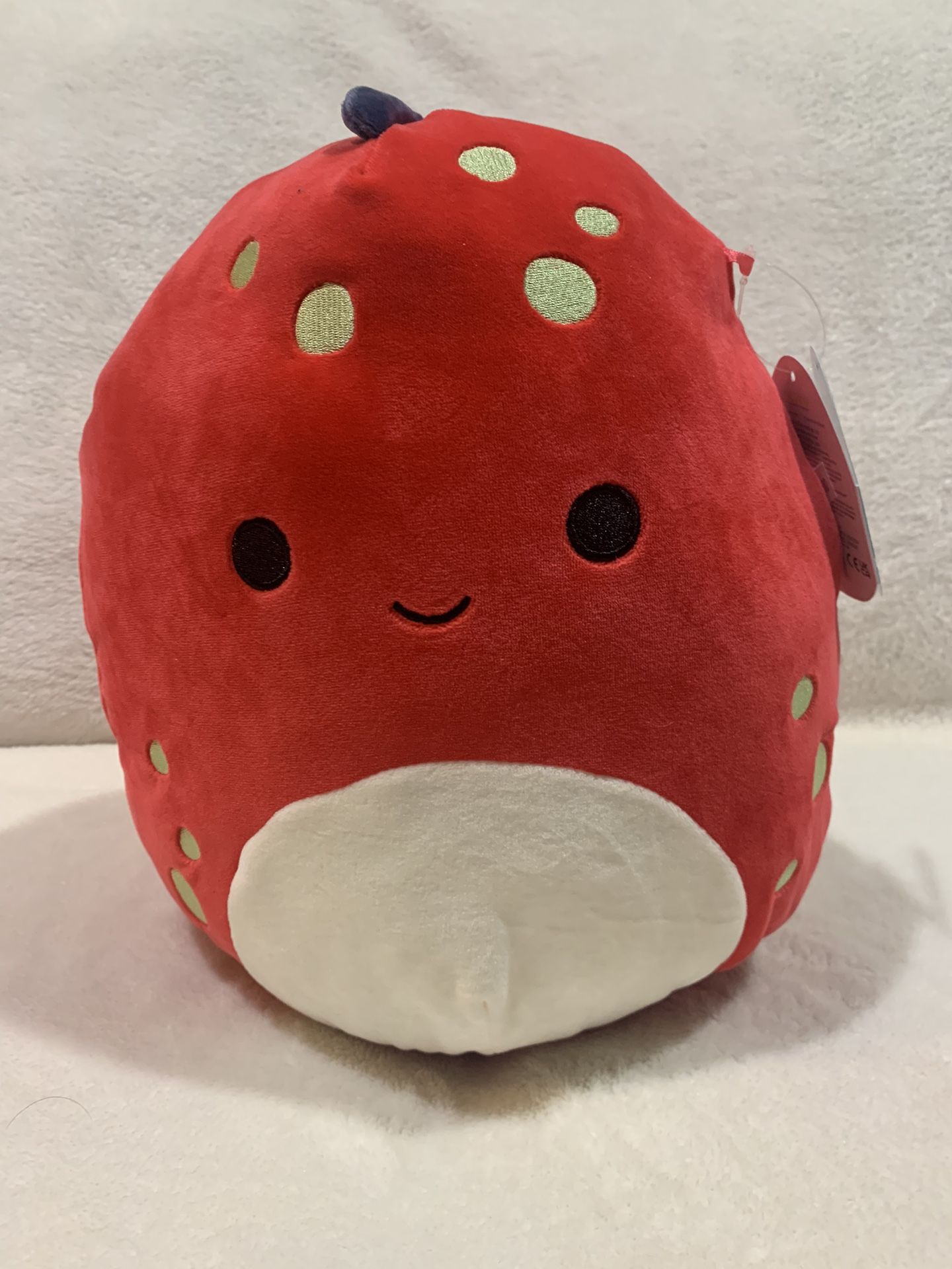 Squishmallows 11” Dolan Red Dino With Spots