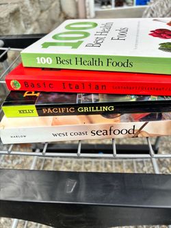Lot of 4 Cooking & Food Books