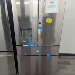 GE Profile 27.9 Cu Ft Smart 4 Door Refrigerator W/ Door In Door