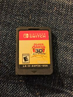 Rare Super Mario 3D All-Stars Nintendo Switch Cartridge