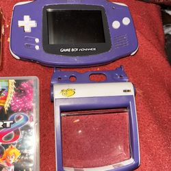 Nintendo Advanced Game boy Blue Shell