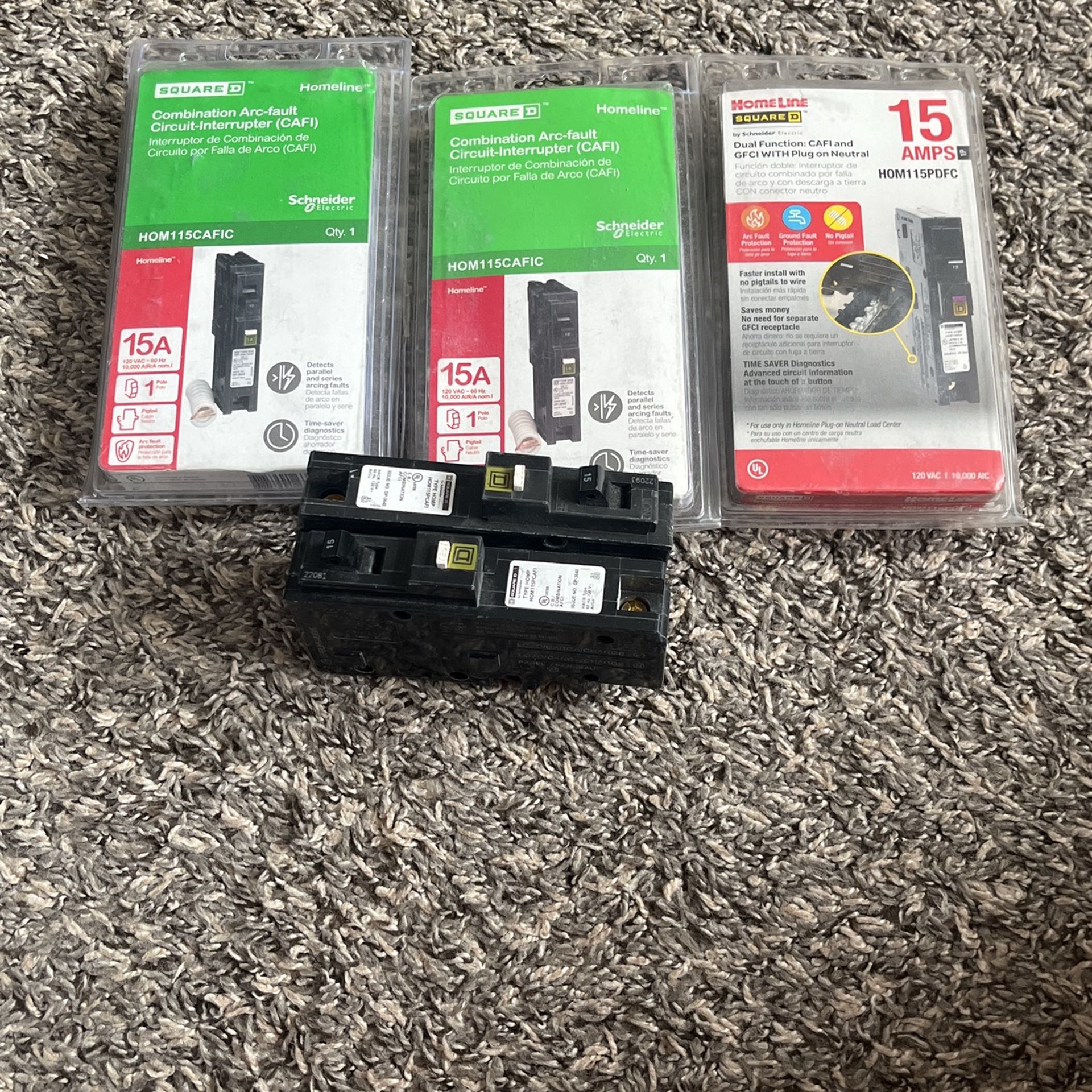 Interruptor De Combinación De Circuito Por Falla De Arco