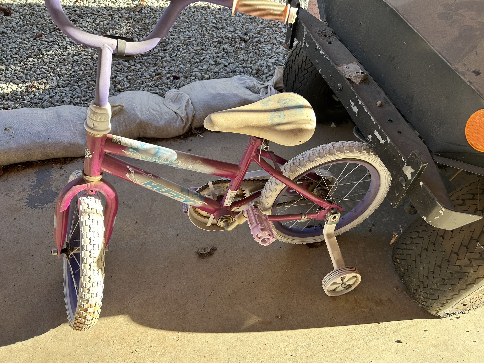 Small Bike With Training Wheels