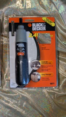 Black & Decker  2.4v cordless screwdriver