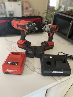 Snap On 1/2 & 3/8 Electric Impacts