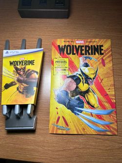 SDCC 2026 Marvel Exclusive PS5 Wolverine Claws and Prequel Comic Book