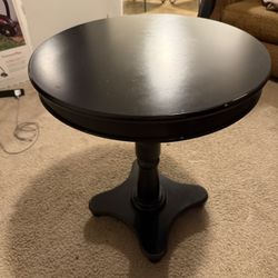 Black Side Table