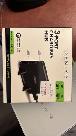 3-port Charging Hub