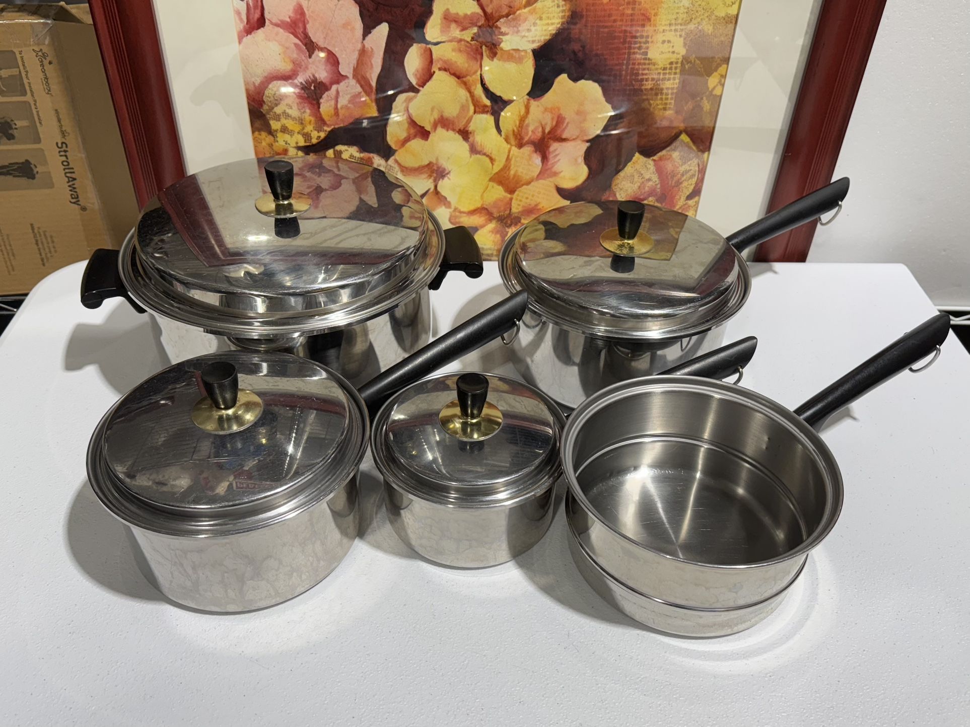 Vintage Prestige Signature Stainless Steel Pots & Saucepans
