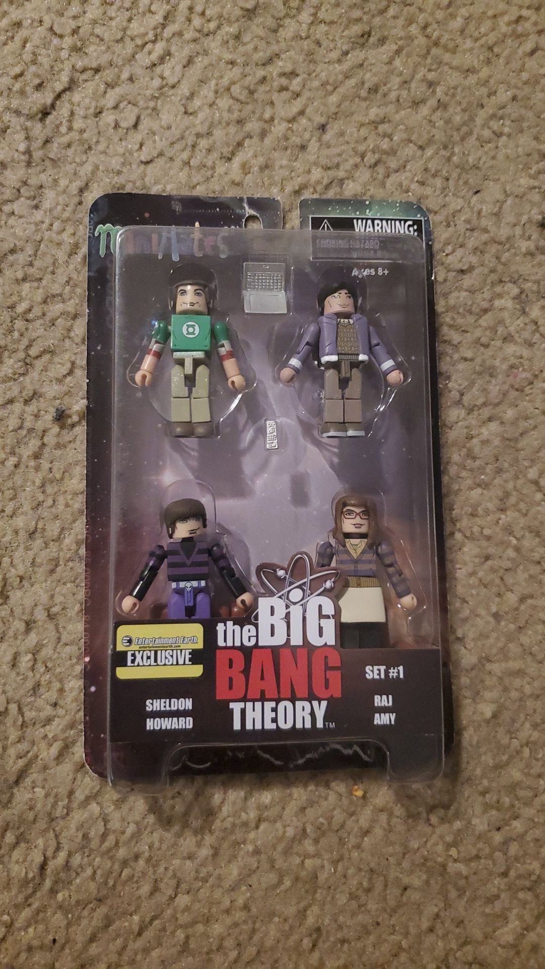 The big bang theory set #1 entertainment earth exclusive