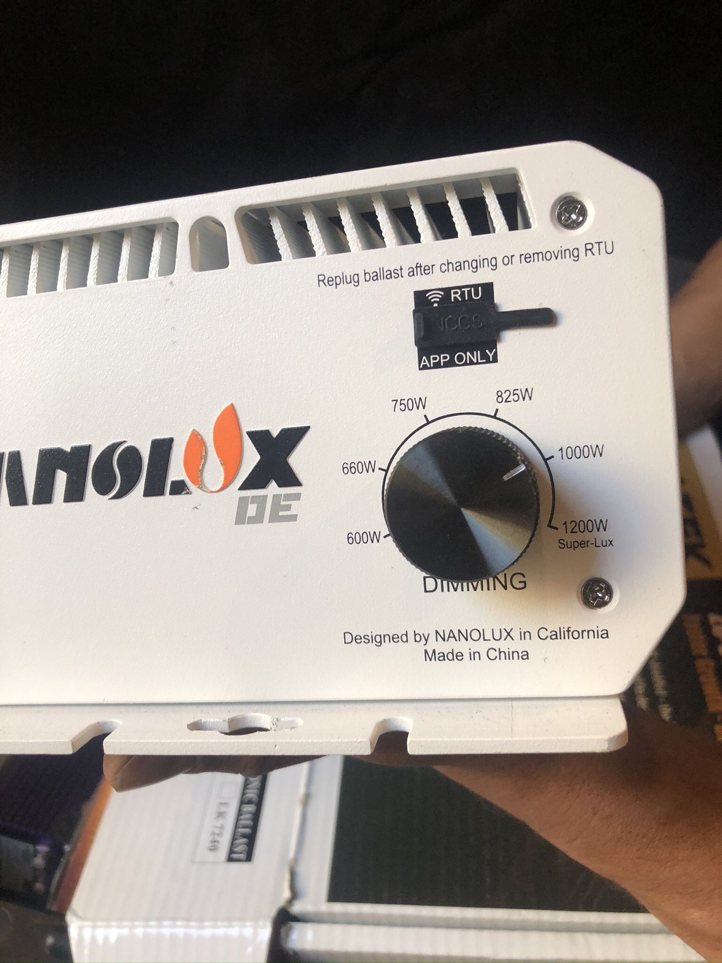 2 nanolux de ballast only