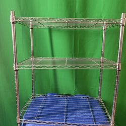 3 tier wire shelving