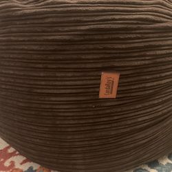 Full Size Corduroy Bean Bag Bed With Bed Cover 