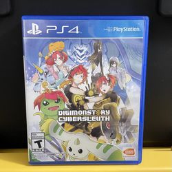 Digimon Story Cyberslueth for Sony PlayStation 4 PS4 video game console system Cyber Sleuth