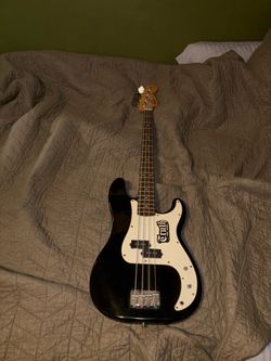 Squier P Bass Guitar By Fender